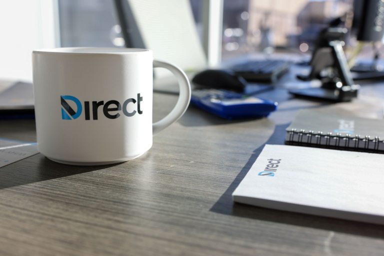 Office desk at Rapid City technology solutions company