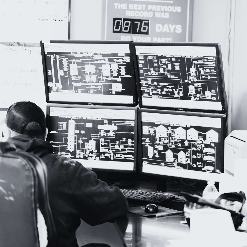 SCADA support for ethanol processing facilities